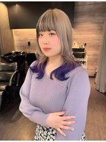 りしゅ 富雄店(RicHE TOMIO)&nbsp;design color  purple×beige×black