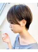 大人女性ヘア♪ 20代30代40代 クビレショートヘア 大人ショート