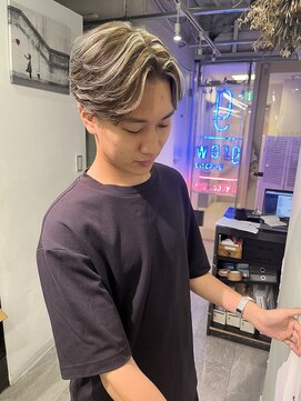 グロウ 渋谷(grow) メンズハイライト