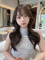 ロンドリメゾン 原宿(Lond re Maison.)&nbsp;暗めカラー/韓国レイヤー/マロンベージュ/くすみベージュ/原宿