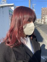 ラック(LUCK)&nbsp;船橋/くすみベージュ/細めハイライト