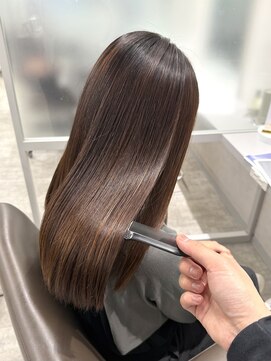 キートス(Kiitos) 【艶髪美人】美革革命髪質改善ストレート