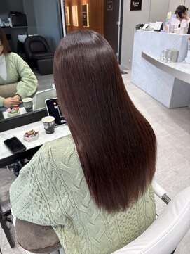 ルクス(Luxs) ボルドーカラー/髪質改善