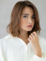 カバーヘアアンドスパ ブリス 浦和(COVER HAIR&SPA bliss)&nbsp;大人ガーリーゆるふわかきあげワンレンボブパーマX浦和20代30代