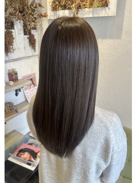 フロール(florun) オリーブグレージュ×髪質改善トリートメント