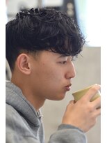 にもう パーマ風スタイル カールパーマ