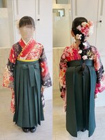 シュガー 仙台宮城野区(&Sugar) キッズ袴着付け可愛く仕上げます