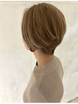 シュシュ(shushu)の写真/「当日予約可能」白髪染を使用しないでお洒落に白髪カバー!オーガニックカラーで刺激が心配な方にも◎