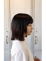 ジェリカ(Jlica) 横顔まで可愛い◎ぷつっとラインボブ