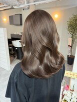 ジゼル 栄 矢場町(Giselle)&nbsp;RENYA ブリーチなしチョコレートブラウンカラー