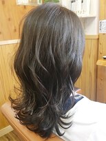 ララテラス(LaLa Terrace)&nbsp;～LaLa Terrace流～ダークグレージュ×セミウェットくびれミディ