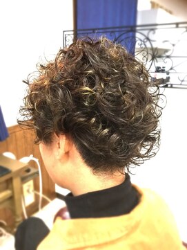 美容室 ティアナ ココ(TIEANA.COCO) 【メンズ】ランダムツイストパーマ