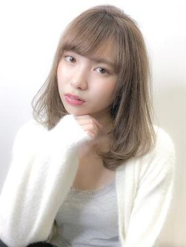 リノ 吉祥寺(Lino kichijoji) 大人可愛いミディアムレイヤー　Lino by U-REALM　相川