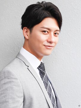 アフロート ディル(AFLOAT D'L) 好感度アップ ツーブロック 刈り上げ ビジネスヘア 30代