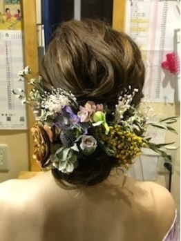 ヘアーメイク ナユタ(hair make nayuta)の写真/【別府駅10分/ヘアセット¥2200～】あなたが更に輝くキレイのお手伝いを☆営業時間前（早朝）でも対応可◎