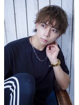 コア 新宿(CORE)&nbsp;アッシュベージュ×マッシュウルフ