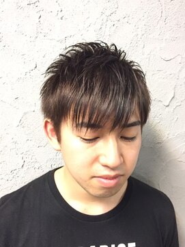 ヒロギンザ 浜松町店(HIRO GINZA) 前下がりマッシュショートヘア<メンズ/ヒロ銀座/理容室/浜松町>