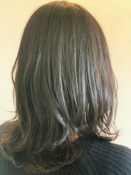 アークスヘアー 大人かわいい無造作カール☆外ハネ×ふんわり愛されミディ