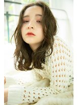 ロンド ストラーダ 心斎橋(Lond strada)&nbsp;【津賀　涼】ショートグレージュカラーボブウルフココアベージュ