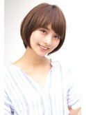 時短で決まる小顔ショートスタイル