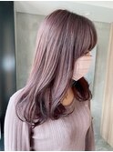 【ピンクバイオレット】モーヴカラー,透明感