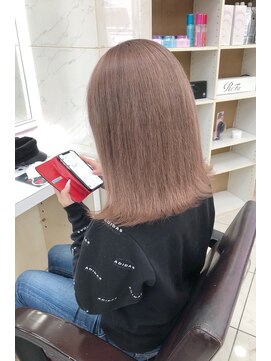 リア 大阪梅田(Ria) ~デザインカラー×ミルクティーグレージュ ~【Ria 大阪 梅田】