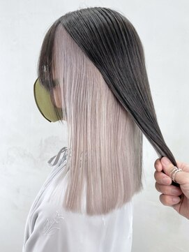 アルバム 銀座(ALBUM GINZA) インナーホワイト_くびれヘアビタミンカラー_ba339013