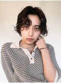 ラフアンニュイパーマ_ショコラアッシュヘルシースタイル_79201