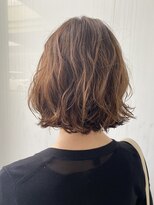 レイフィールド 長嶺店(RAY Field)&nbsp;外はねウェーブ×切りっぱなしボブ