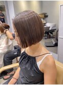 ミニウルフレイヤーカット顔周りカット前髪カットショート/田町