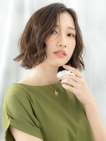 ドクターズサロン LAB 小山店&nbsp;かきあげ前髪ヘルシースタイル大人ボブｆ小山20代30代40代