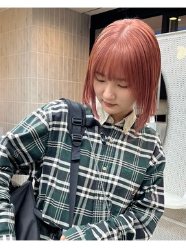 アルダー(ALDER) 透き通るピンクボブ