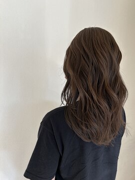 リアン 熊谷本店(Rien) レイヤーカット×オリーブベージュ