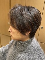 ユウヘアー 石川橋店(U Hair)&nbsp;似合わせカット/毛流れショート/つやカラー