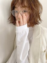 フィルムス 表参道(FILMS)&nbsp;レイヤーカット/ウェットへア/オリーブベージュ/表参道