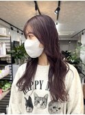 ダブルカラー/ブリーチカラー/ラベンダーカラー/韓国風
