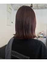 ロアヘアーコーディネート 京都駅前店(LoRE hair coordinate) ボルドーレッドのbob