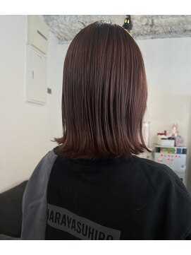 ロアヘアーコーディネート 京都駅前店(LoRE hair coordinate) ボルドーレッドのbob