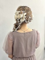 ロットアニバース(lott annibirth) 【髪質改善】片編み下ろしヘア@mutsumi