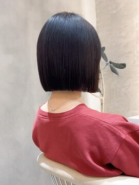 ロンド ブランシュ 錦糸町北口(Lond blanche) 前髪アンブレラカラーこなれミディイメチェンウェーブパーマ