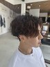 【メンズ】似合わせカット＋メンズパーマ　￥9900→￥9550