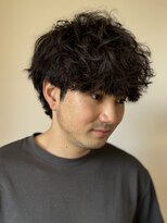 メルト 吉祥寺(melt) マッシュニュアンスパーマツイストスパイラルモテる黒髪流行