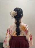 卒業式ヘア