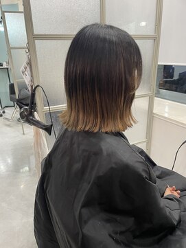 マーシュ 梅田(marshu) グラデーションBob