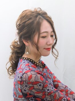 ビューティーサロンラエラ(Beauty salon laera)の写真/[ペアクーポン¥7500]お友達や親子でイベント前にお得にヘアセット♪【銀座/新橋/有楽町5分】