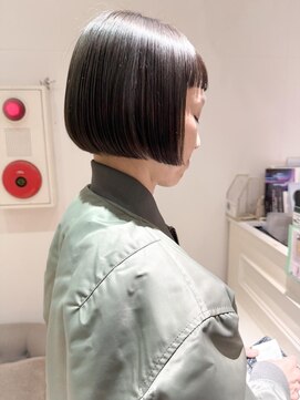 バブ バイネオリーブ(Bab by neolive) 似合わせカット/メルティカラー/切りっぱなしボブ/ハイライト