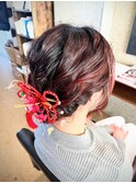 まとめ髪アレンジ