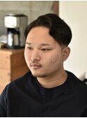 艶髪6:4分けリバースショート【メンズカット/メンズヘア】