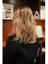 ノラキチジョウジ(NORA KICHIJOJI)&nbsp;バレイヤージュ外国人風ハイライトグラデーションカラー耳かけ