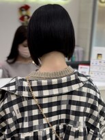 ピークアブー 銀座中央通り(PEEK-A-BOO)&nbsp;ストレートパーマ×ボブ